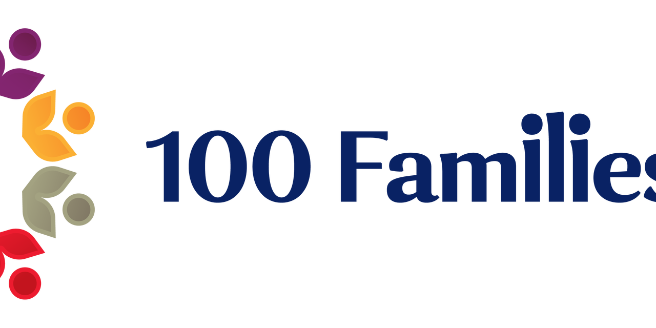 100 families WA logo SVG 1