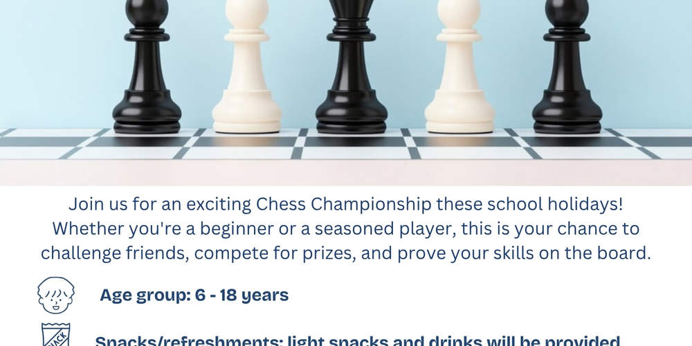 Centrecare Kalgoorlie School Holiday Chess Championship 7 Jul 25