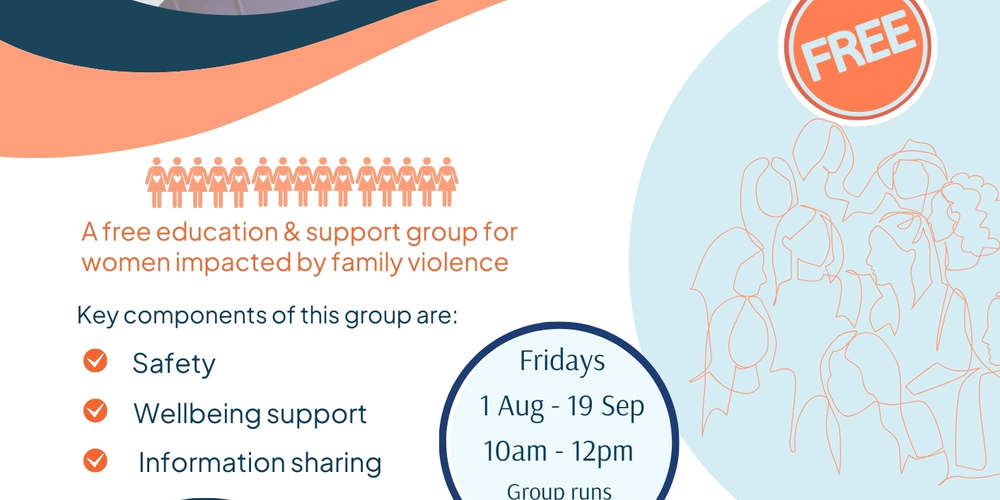 Perth Building Resilience Group for Women Aug 2025