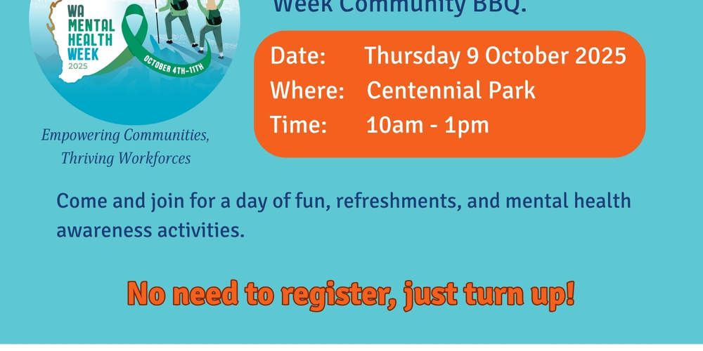 Kalgoorlie Mental Health Week WA 2025