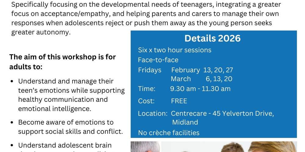 Centrecare Tuning in to Teens Midland Feb Mar 26