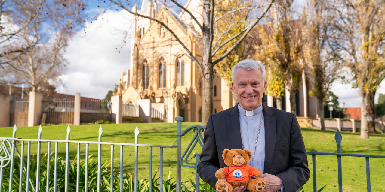 Archbishop Costelloe Child Poverty Bear