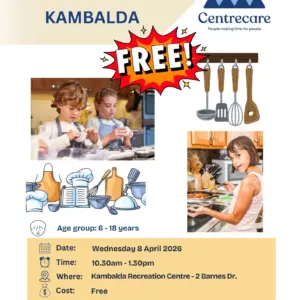 School holiday activity - Kids in the Kitchen - KAMBALDA