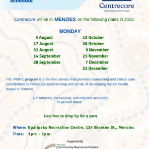 Goldfields Integrated Primary Mental Health Care (IPMHC) - MENZIES