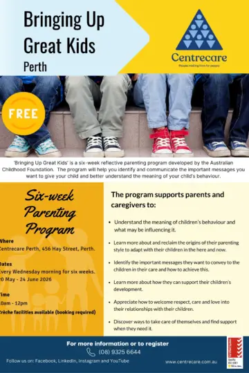 Centrecare Perth BUGK May Jun 26