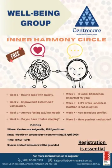 Centrecare Kalgoorlie Inner Circle Apr 26