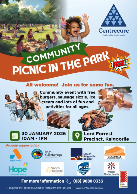Community picnic in the Park - Kalgoorlie