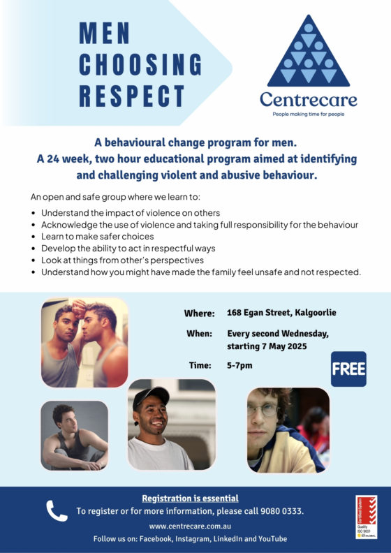 Men Choosing Respect Kalgoorlie