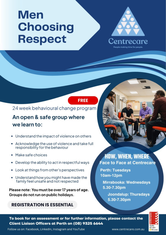 Men Choosing Respect Joondalup