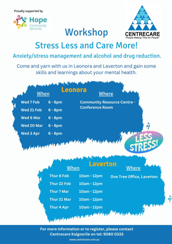 Stress Less and Care More - Leonora