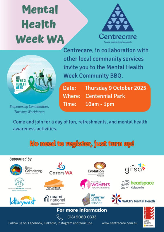 WA Mental Health Week Kalgoorlie