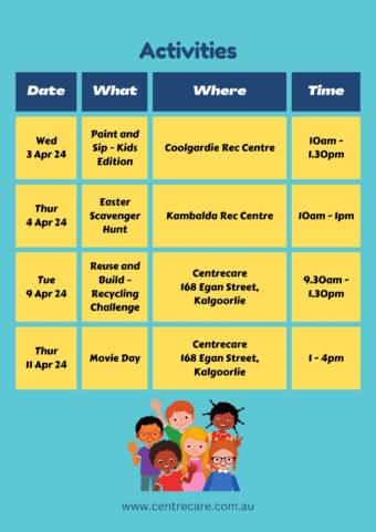 Goldfields Kids School Holiday program 2