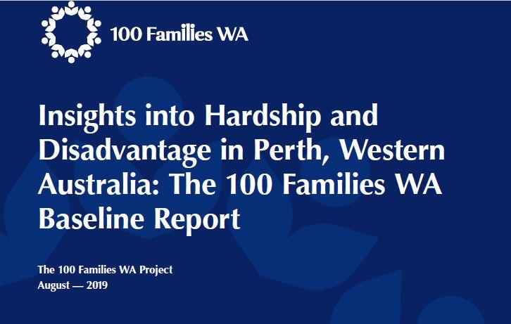 100 Families insights into hardship