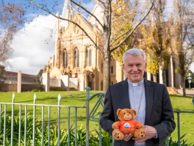 Archbishop Costelloe Child Poverty Bear